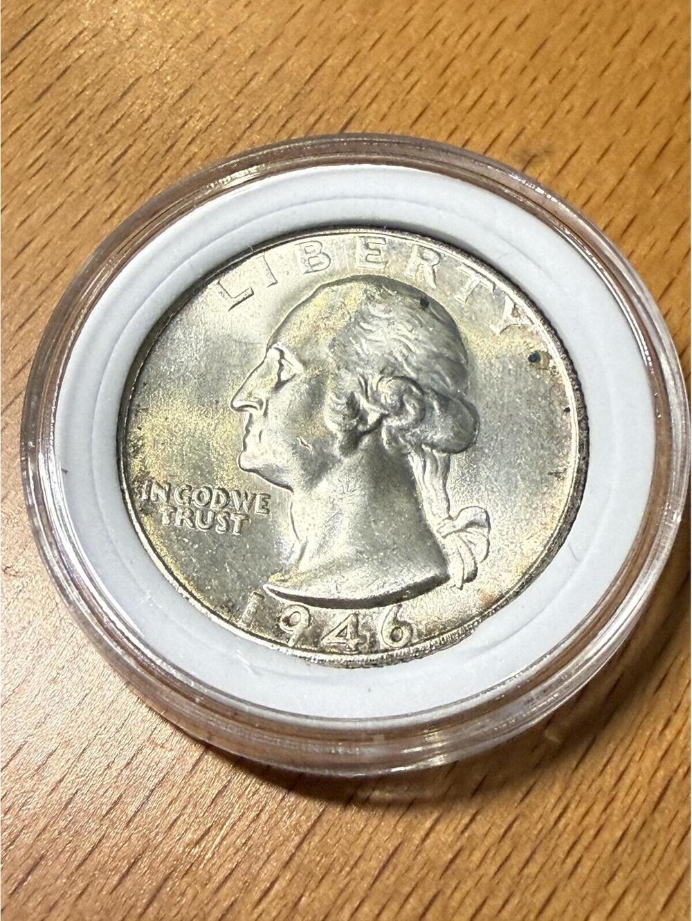 1946-S Washington Silver Quarter Dollar Better Grade US Coin 90% Silver